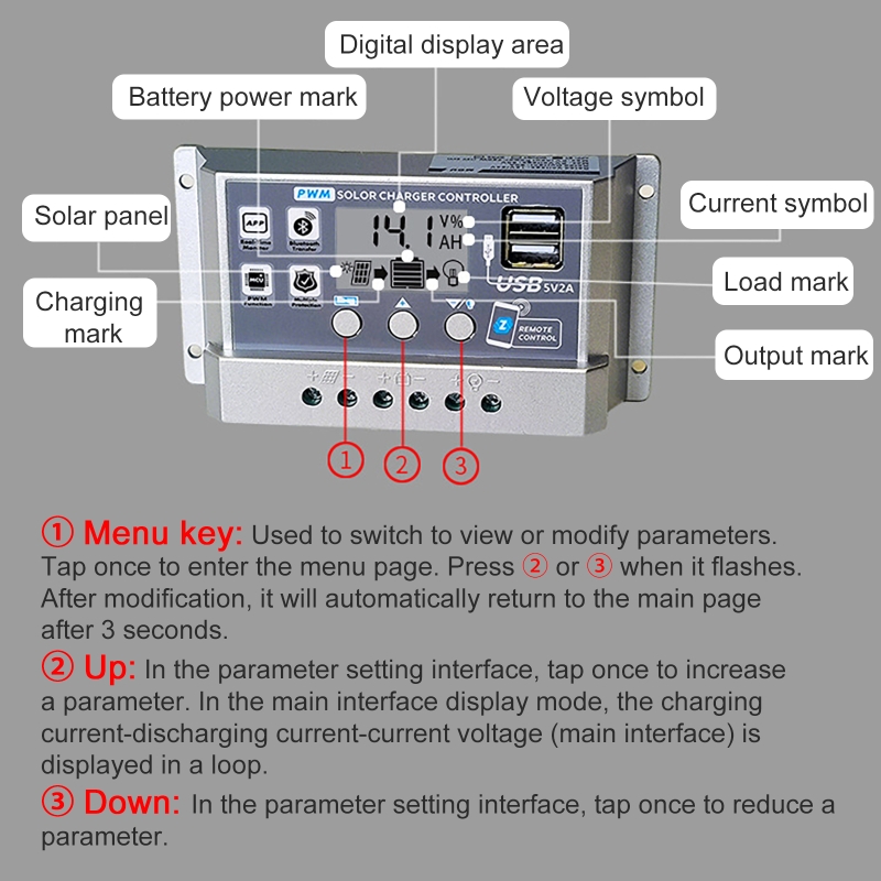 Контроллер заряда солнечных ба – обзор и цена Pwm Charge Controller