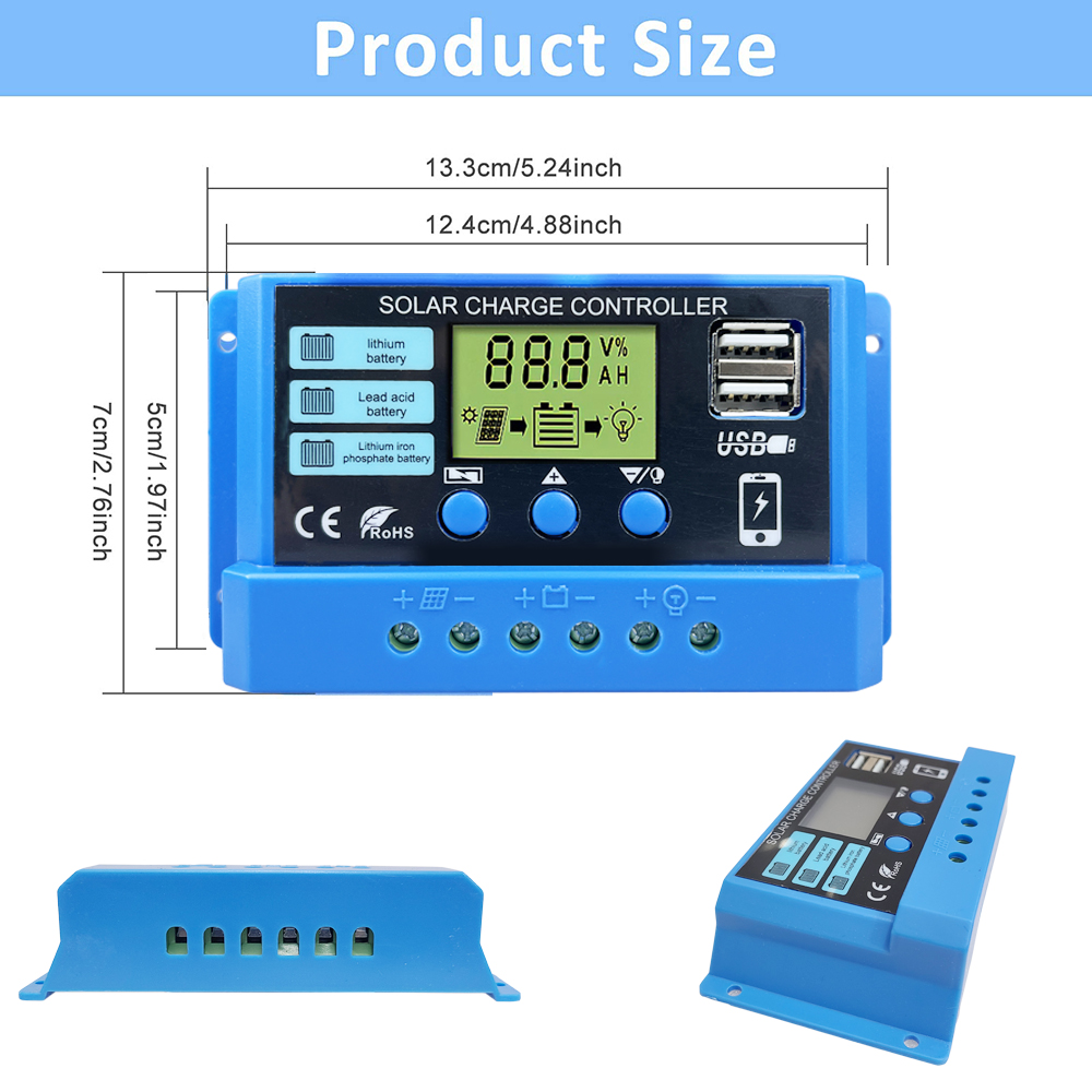 Контроллер заряда солнечной ба – обзор и цена Pwm Charge Controller