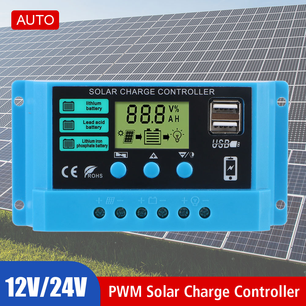 Солнечный контроллер 30А Регул – обзор и цена Pwm Charge Controller