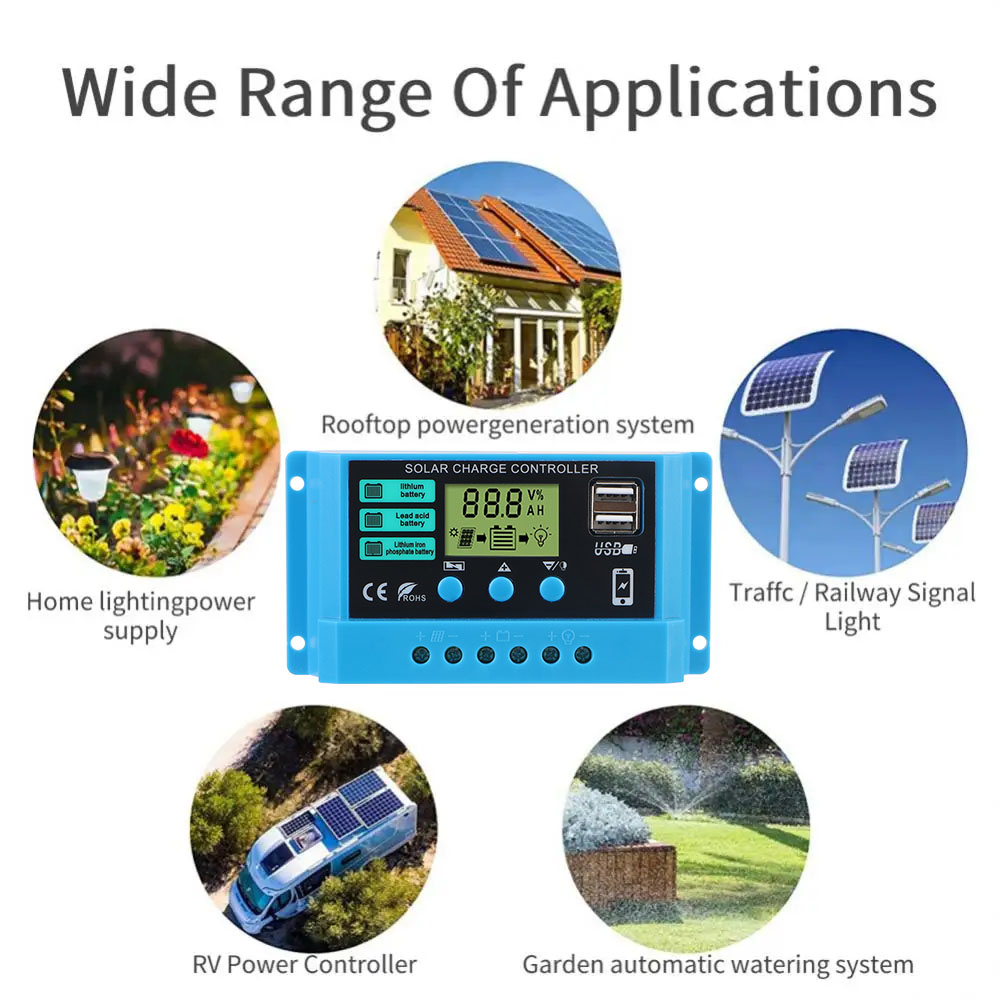 Солнечный контроллер 30А Регул – обзор и цена Pwm Charge Controller