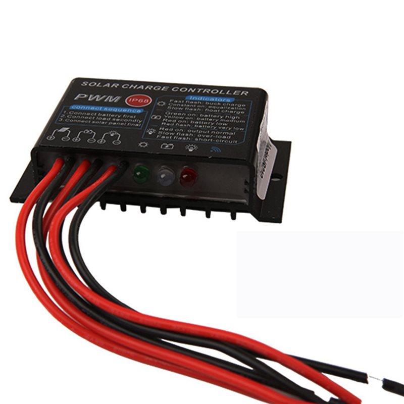 T24C 2X 10A 12V IP67 Водонепро – обзор и цена Pwm Charge Controller